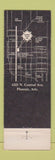 Matchbook Cover - Central Plaza Inn Phoenix AZ