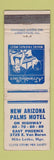 Matchbook Cover - New Arizona Palms Motel Phoenix AZ WEAR