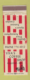 Matchbook Cover - Yiya's Coffee Shop Flagstaff AZ WEAR