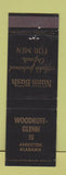 Matchbook Cover - Nunn Bush Men's Shoes Wodoruff Glenn Anniston AL