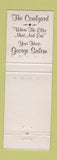 Matchbook Cover - Coalyard Restaurant Birmingham AL WEAR