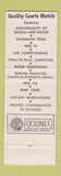 Matchbook Cover - Motel Carousel Quality Court Motels Dothan AL