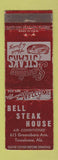 Matchbook Cover - Bell Steak House Tuscaloosa AL WEAR