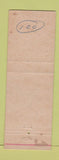 Matchbook Cover - Y Motel Cafe Gift Shop Tuskegee AL