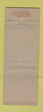 Matchbook Cover - Wheeler's Drug Opelika AL low phone # Walgreens