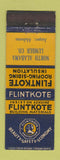 Matchbook Cover - Flintkote Insulation Roofing Japser AL lumber