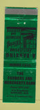 Matchbook Cover - Farmers and Merchants Bank Ashford AL