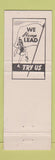 Matchbook Cover - Farmers and Merchants Bank Ashford AL