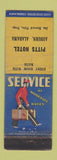 Matchbook Cover - Pitts Hotel Auburn AL WEAR