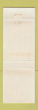 Matchbook Cover - Plaza Motel Demopolis AL