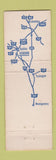 Matchbook Cover - Heart of Auburn Motel Auburn AL