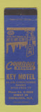 Matchbook Cover - Key Motel Andalusia AL