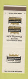 Matchbook Cover - Downtowner Motor Inns Montgomery AL