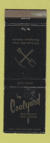 Matchbook Cover - Coalyard Restaurant Birmingham AL WEAR