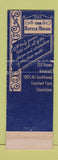 Matchbook Cover - Battle House LaFayette Restaurant Mobile AL