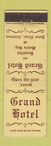 Matchbook Cover - Grand Hotel Point Clear AL WEAR #2