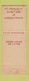 Matchbook Cover - Whitley Hotel Montgomery AL