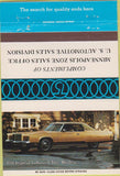 Matchbook Cover - 1975 Crysler Imperial LeBaron Minneapolis Zone 40 Strike