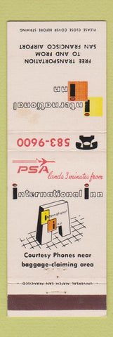 Matchbook Cover - International Inn Restaurant South San Francisco CA WEAR