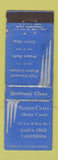 Matchbook Cover - Santa Cruz Motor Court CA WEAR