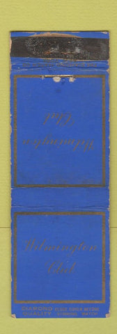 Matchbook Cover - Wilmington Club DQ DE? WEAR