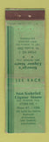 Matchbook Cover - San Gabriel Liquor Store CA West Arcadia CROWN WORN
