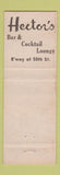 Matchbook Cover - Hector's Restaurants  New York City?