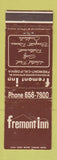 Matchbook Cover - Fremont Inn CA WEAR