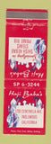Matchbook Cover - Haji Baba's Inglewood CA