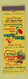Matchbook Cover - El Patio Mexican Food Long Beach CA WEAR