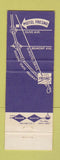 Matchbook Cover - Motel Fresno CA