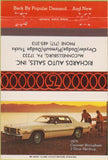 Matchbook Cover - 1975 Chrysler Dodge Plymouth McDonnellsburg PA 40 Strike