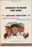 Matchbook Cover - Oil 1st Century Norman Rockwell Shell conference 40 Strike