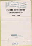 Matchbook Cover - Oil 1st Century Norman Rockwell Shell conference 40 Strike