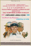 Matchbook Cover - Oil 1st Century Norman Rockwell Hydraocarbon 40 Strike