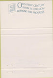 Matchbook Cover - Oil 1st Century Norman Rockwell Welding Newark OH 40 Strike