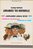 Matchbook Cover - Oil 1st Century Norman Rockwell Standard Lafayette 40 Strike