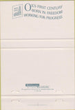 Matchbook Cover - Oil 1st Century Norman Rockwell Shell Los Angeles CA 40 Strike