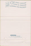 Matchbook Cover - Oil 1st Century Norman Rockwell Bank Vernon TX 40 Strike