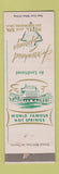 Matchbook Cover - Arrowhead Springs Hotel San Bernardino CA
