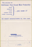 Matchbook Cover - Hobard Meat Grinders Troy OH 40 Strike