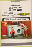 Matchbook Cover - Speed Queen Washer Dryer Wallaceburg girlie 40 Strike