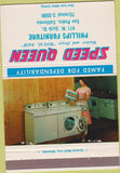 Matchbook Cover - Speed Queen Washer Dryer San Pedro CA girlie 40 Strike