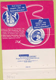 Matchbook Cover - Speed Queen Washer Dryer San Pedro CA girlie 40 Strike
