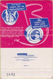Matchbook Cover - Speed Queen Washer Dryer Minneapolis MN girlie 40 Strike