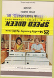 Matchbook Cover - Speed Queen Washer Dryer Pasch Radio girlie 40 Strike