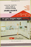 Matchbook Cover - Chambers Kitchens McAlester OK girlie 40 Strike