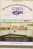 Matchbook Cover - MV Gas Mankato MN girlie 40 Strike