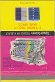Matchbook Cover - Kleenex Tissues girlie 40 Strike