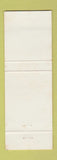 Matchbook Cover - The Flame Restaurant Visalia CA